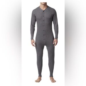 Stanfields Waffle Knit Onsie Long Johns | Butt Flap | size Small